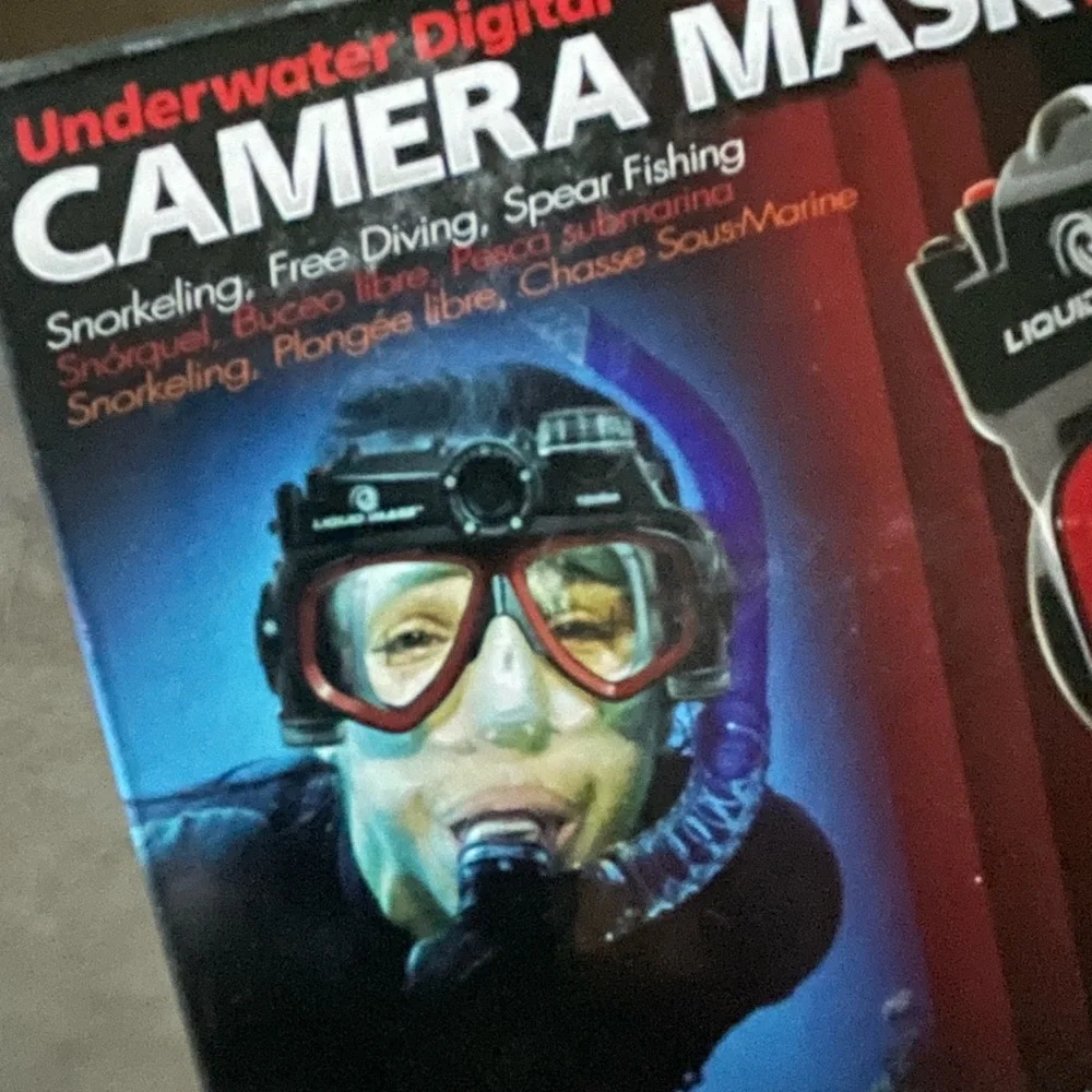 Underwater camera/video mask